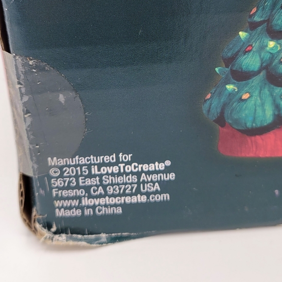 Christmas Tree Painting Kit Tulip DIY LED Lights New - Picture 8 of 10